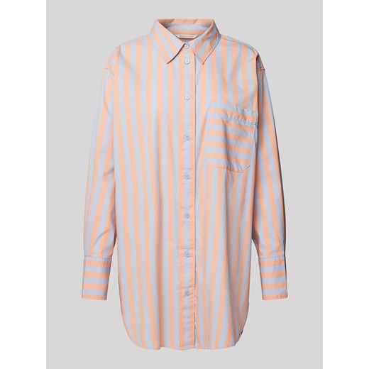 Bluzka koszulowa z kieszenią na piersi ze sklepu Peek&Cloppenburg  w kategorii Koszule damskie - zdjęcie 172024578