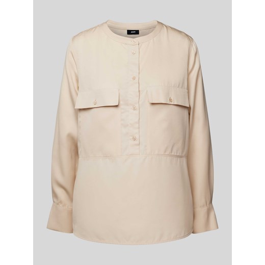 Bluzka z kieszeniami z patką na piersi ze sklepu Peek&Cloppenburg  w kategorii Bluzki damskie - zdjęcie 172024849