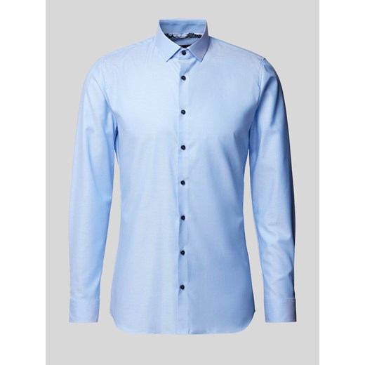 Koszula biznesowa o kroju super slim fit z kołnierzykiem typu kent model ‘Nick’ ze sklepu Peek&Cloppenburg  w kategorii Koszule męskie - zdjęcie 172024858