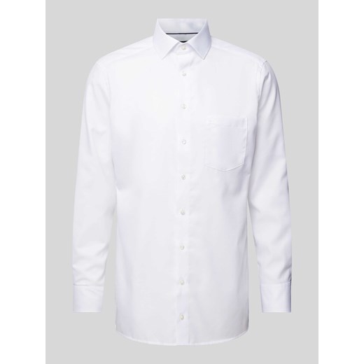 Koszula biznesowa o kroju modern fit z kołnierzykiem typu kent model ‘Bergamo’ ze sklepu Peek&Cloppenburg  w kategorii Koszule męskie - zdjęcie 172024885