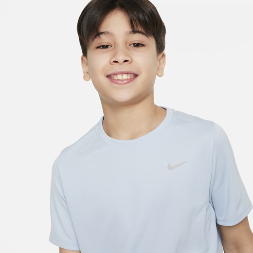 Koszulka treningowa z krótkim rękawem dla dużych dzieci (chłopców) Nike Dri-FIT Nike L Nike poland
