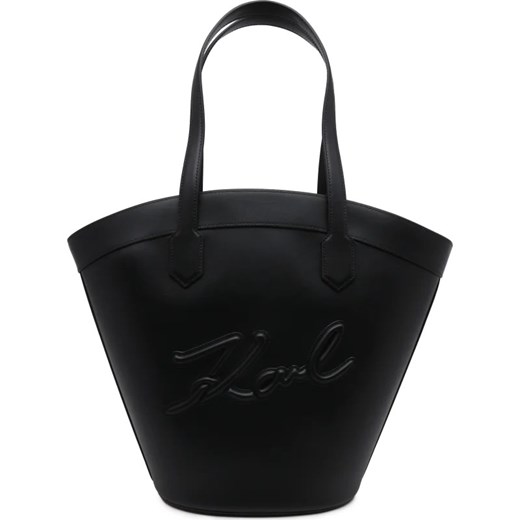 Karl Lagerfeld Skórzana shopperka ze sklepu Gomez Fashion Store w kategorii Torby Shopper bag - zdjęcie 172026809
