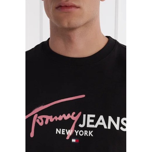 T-shirt męski Tommy Jeans z krótkimi rękawami 