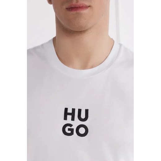T-shirt męski biały Hugo Boss 