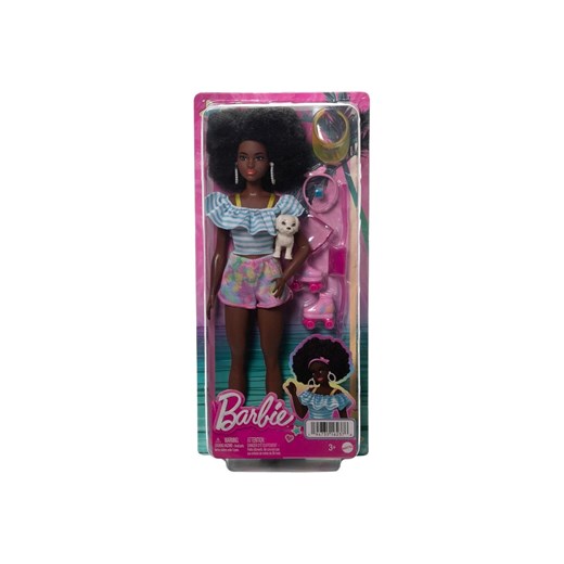 Lalka Barbie z fryzurą w stylu afro z akcesoriami ze sklepu 5.10.15 w kategorii Zabawki - zdjęcie 172027756
