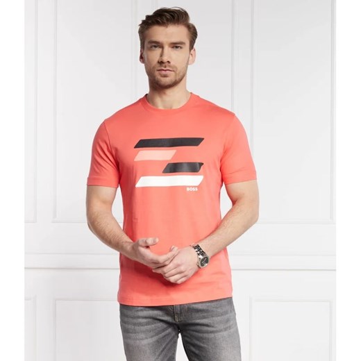 T-shirt męski BOSS HUGO z napisami 