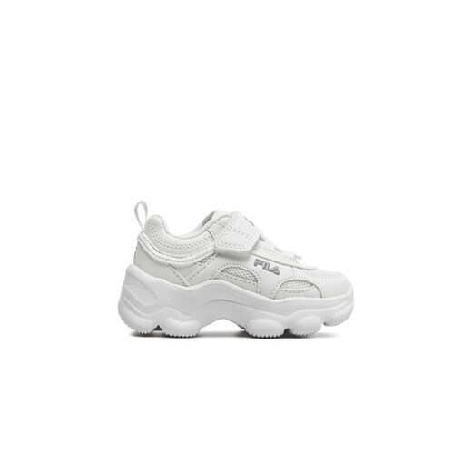 Fila Sneakersy Strada Dreamster Velcro Tdl FFK0150 Biały ze sklepu MODIVO w kategorii Buty sportowe dziecięce - zdjęcie 172028897