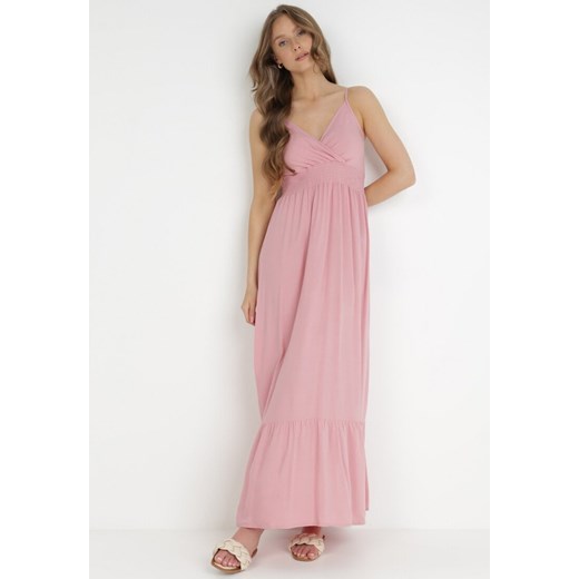 Różowa Sukienka Neamedora ze sklepu Born2be Odzież w kategorii Sukienki - zdjęcie 172030689