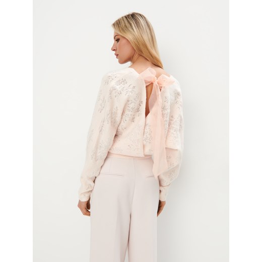 Sweter damski Mohito beżowy 