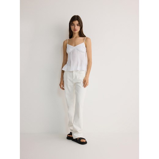 Bluzka damska Reserved casual z dekoltem v 