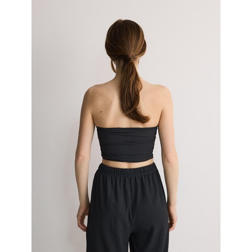 Bluzka damska Reserved letnia z okrągłym dekoltem bez rękawów 