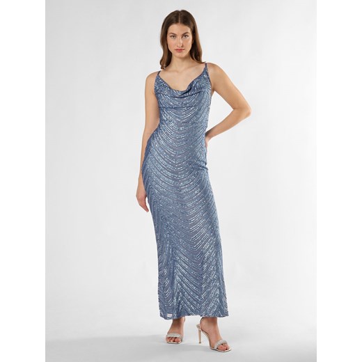 Lipsy Damska sukienka wieczorowa Kobiety jasnoniebieski jednolity ze sklepu vangraaf w kategorii Sukienki - zdjęcie 172046139