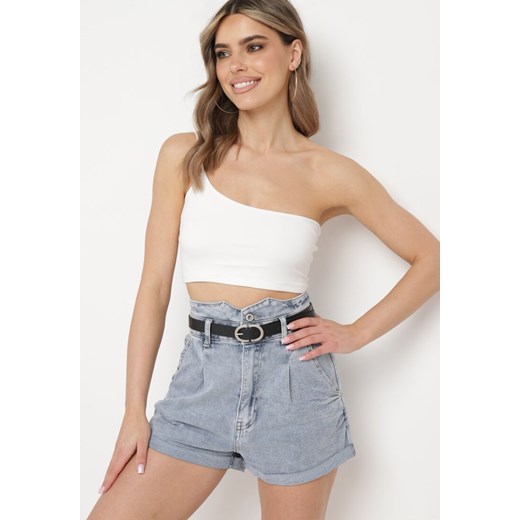 Szorty niebieskie Born2be letnie 