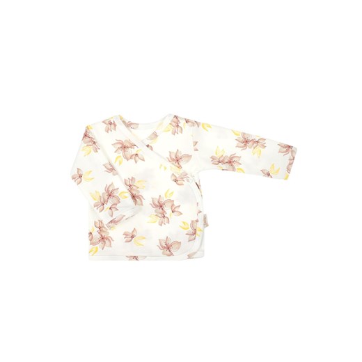 Bawełniany kaftanik dziewczęcy w kwiatki ze sklepu 5.10.15 w kategorii Bluzy i swetry - zdjęcie 172048288