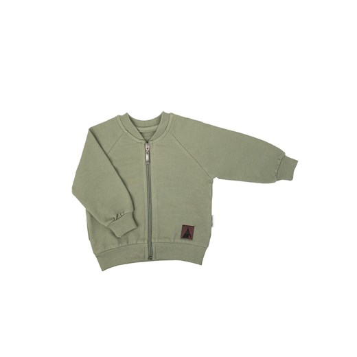 Bawełniana rozpinana bluza chłopięca w kolorze zielonym ze sklepu 5.10.15 w kategorii Bluzy i swetry - zdjęcie 172048388