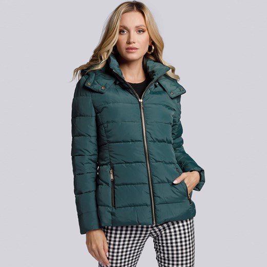 Damska kurtka pikowana z kieszeniami ze sklepu WITTCHEN w kategorii Kurtki damskie - zdjęcie 172050235