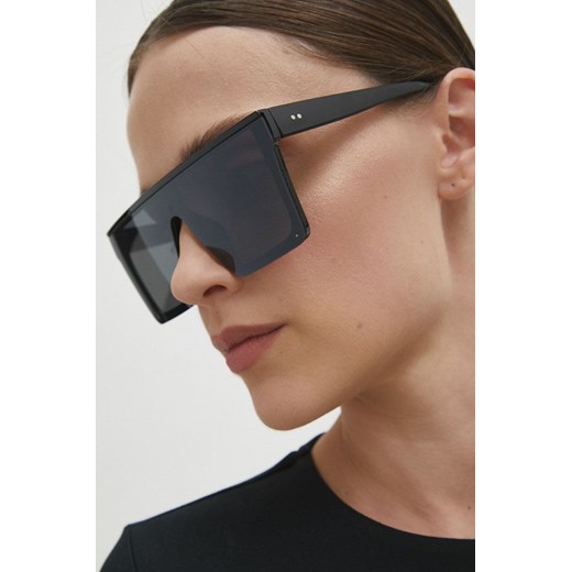 Answear Lab okulary przeciwsłoneczne damskie kolor czarny ze sklepu ANSWEAR.com w kategorii Okulary przeciwsłoneczne damskie - zdjęcie 172051657