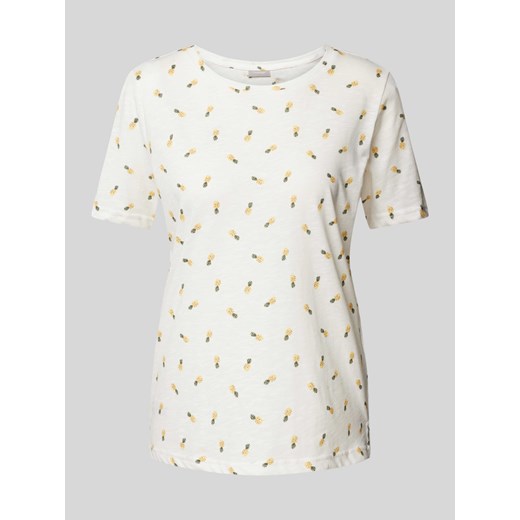 T-shirt z nadrukowanym motywem na całej powierzchni model ‘Hazel’ ze sklepu Peek&Cloppenburg  w kategorii Bluzki damskie - zdjęcie 172052786