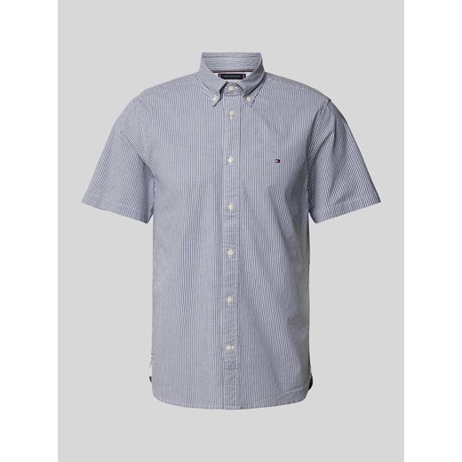 Koszula casualowa o kroju regular fit z wzorem w paski ze sklepu Peek&Cloppenburg  w kategorii Koszule męskie - zdjęcie 172052879