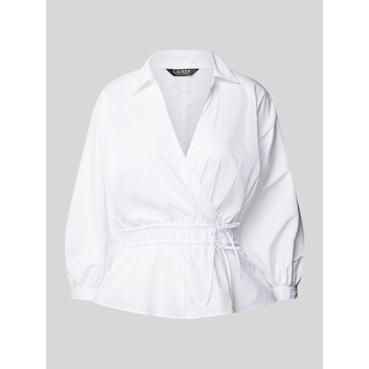 Bluzka w kopertowym stylu model ‘CRISNEALLY’ ze sklepu Peek&Cloppenburg  w kategorii Koszule damskie - zdjęcie 172052925