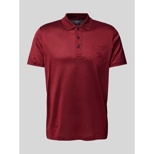 Koszulka polo o kroju regular fit w jednolitym kolorze ze sklepu Peek&Cloppenburg  w kategorii T-shirty męskie - zdjęcie 172052975
