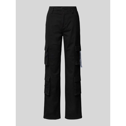 Spodnie cargo z nakładanymi kieszeniami model ‘TANAMI’ ze sklepu Peek&Cloppenburg  w kategorii Spodnie damskie - zdjęcie 172052989