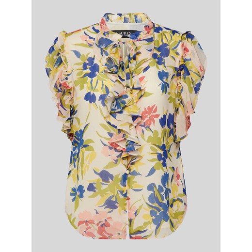 Bluzka z falbanami model ‘FAYGREIL’ ze sklepu Peek&Cloppenburg  w kategorii Koszule damskie - zdjęcie 172053045