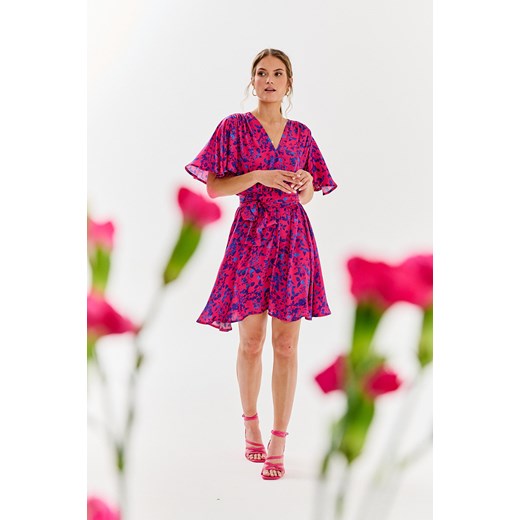 Sukienka mini Pink Candy XS ze sklepu NAOKO w kategorii Sukienki - zdjęcie 172053907