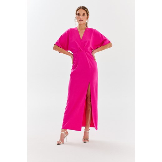 Sukienka midi Pink Rush XS ze sklepu NAOKO w kategorii Sukienki - zdjęcie 172053969