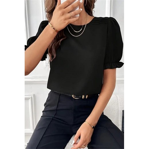 Bluzka RETROLZA BLACK ze sklepu Ivet Shop w kategorii Bluzki damskie - zdjęcie 172055038