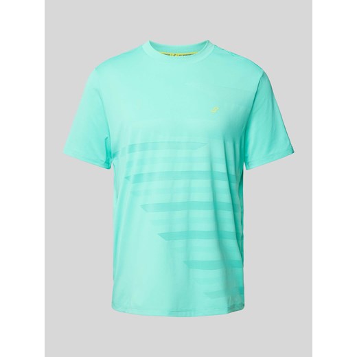 T-shirt z okrągłym dekoltem i detalem z logo ze sklepu Peek&Cloppenburg  w kategorii T-shirty męskie - zdjęcie 172057039