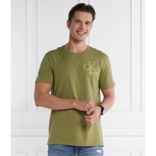CALVIN KLEIN JEANS T-shirt | Regular Fit ze sklepu Gomez Fashion Store w kategorii T-shirty męskie - zdjęcie 172057258