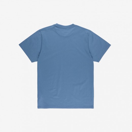 Męski t-shirt z nadrukiem Prosto Classh - niebieski ze sklepu Sportstylestory.com w kategorii T-shirty męskie - zdjęcie 172059616