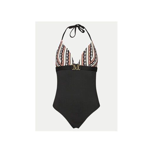 Max Mara Beachwear Strój kąpielowy Clotilde 2416831229 Czarny ze sklepu MODIVO w kategorii Stroje kąpielowe - zdjęcie 172060475
