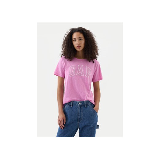 Gap T-Shirt 871344-03 Różowy Regular Fit ze sklepu MODIVO w kategorii Bluzki damskie - zdjęcie 172060587