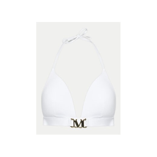 Max Mara Beachwear Góra od bikini Astra 2416821109 Biały ze sklepu MODIVO w kategorii Stroje kąpielowe - zdjęcie 172060678