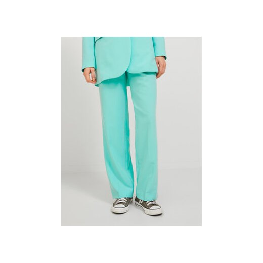 JJXX Spodnie materiałowe Mary 12200674 Turkusowy Regular Fit ze sklepu MODIVO w kategorii Spodnie damskie - zdjęcie 172060767
