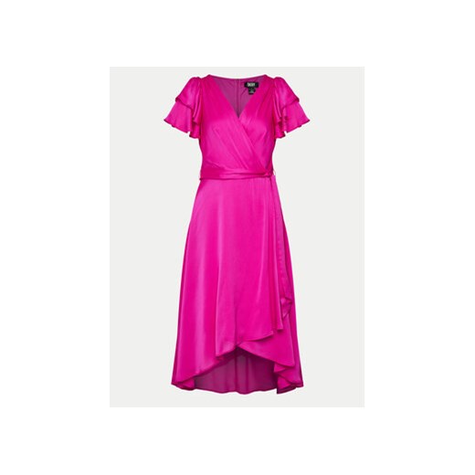 DKNY Sukienka koktajlowa DD4AQ571 Różowy Regular Fit ze sklepu MODIVO w kategorii Sukienki - zdjęcie 172060879