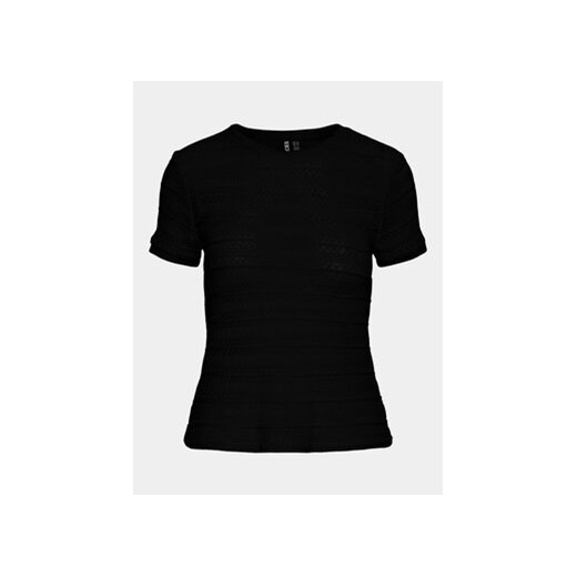 Pieces T-Shirt Agda 17148867 Czarny Loose Fit ze sklepu MODIVO w kategorii Bluzki damskie - zdjęcie 172060889