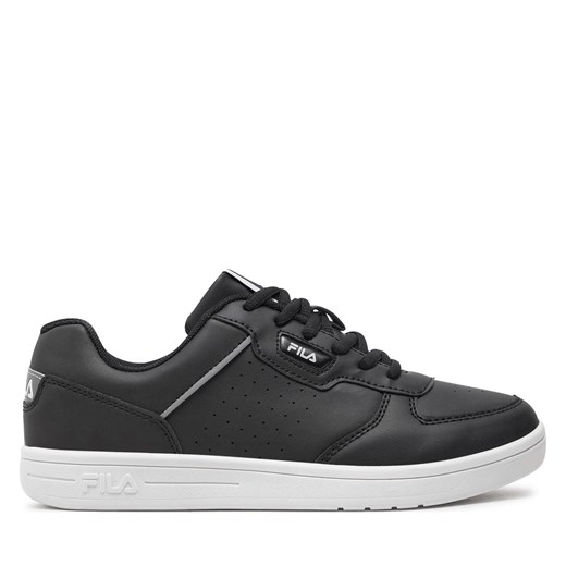 Sneakersy Fila C. Court Teens FFT0066 Black 80010 ze sklepu eobuwie.pl w kategorii Buty sportowe dziecięce - zdjęcie 172061469