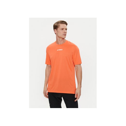 adidas T-Shirt Terrex Multi T-Shirt HZ6259 Pomarańczowy Regular Fit ze sklepu MODIVO w kategorii T-shirty męskie - zdjęcie 172061686