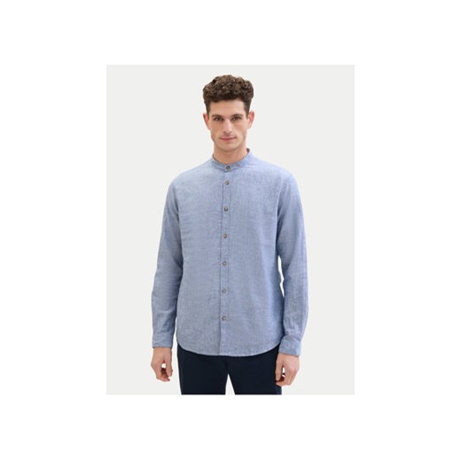 Tom Tailor Koszula 1040140 Niebieski Regular Fit ze sklepu MODIVO w kategorii Koszule męskie - zdjęcie 172061757