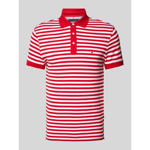 Koszulka polo o kroju slim fit z wyhaftowanym logo ze sklepu Peek&Cloppenburg  w kategorii T-shirty męskie - zdjęcie 172064317