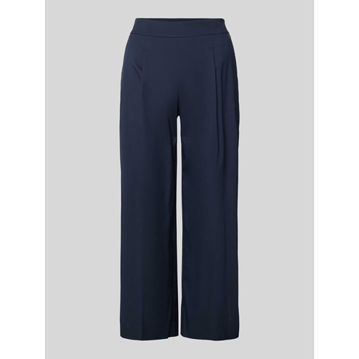 Spodnie materiałowe z kieszeniami z tyłu ze sklepu Peek&Cloppenburg  w kategorii Spodnie damskie - zdjęcie 172064439