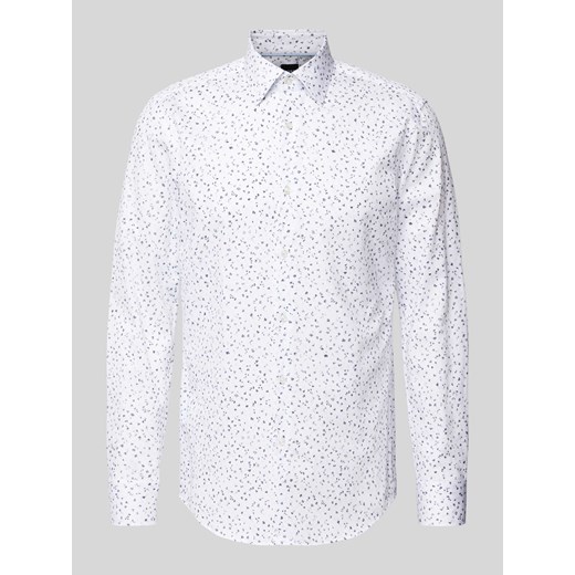 Koszula casualowa o kroju regular fit ze wzorem na całej powierzchni model ‘Hank’ ze sklepu Peek&Cloppenburg  w kategorii Koszule męskie - zdjęcie 172064497