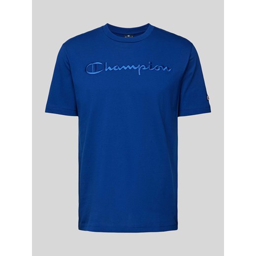 T-shirt z wyhaftowanym logo ze sklepu Peek&Cloppenburg  w kategorii T-shirty męskie - zdjęcie 172064898