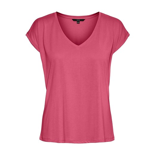 Vero Moda Koszulka &quot;Filli&quot; w kolorze różowym Vero Moda L okazyjna cena Limango Polska