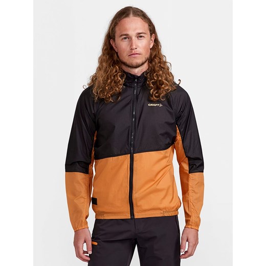 Craft Kurtka kolarska &quot;ADV Offroad Wind&quot; w kolorze antracytowo-pomarańczowym ze sklepu Limango Polska w kategorii Kurtki męskie - zdjęcie 172069225
