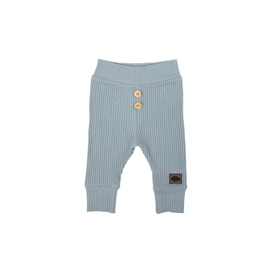 Bawełniane spodnie chłopięce niebieskie ze sklepu 5.10.15 w kategorii Spodnie i półśpiochy - zdjęcie 172069849