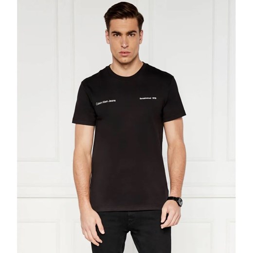 CALVIN KLEIN JEANS T-shirt | Regular Fit ze sklepu Gomez Fashion Store w kategorii T-shirty męskie - zdjęcie 172069957